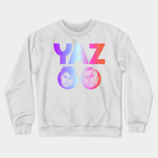 Yazoo / 80s Fade Colorway Synth Pop Fan Art Crewneck Sweatshirt