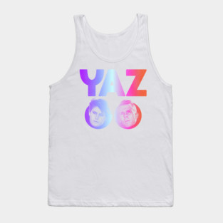 Yazoo / 80s Fade Colorway Synth Pop Fan Art Tank Top