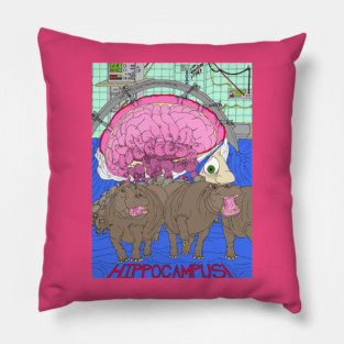 Hippocampus Pillow