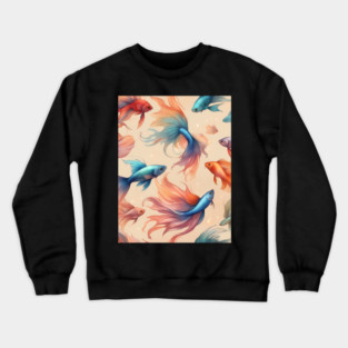 Obsidian Fishy Friends Forever Crewneck Sweatshirt