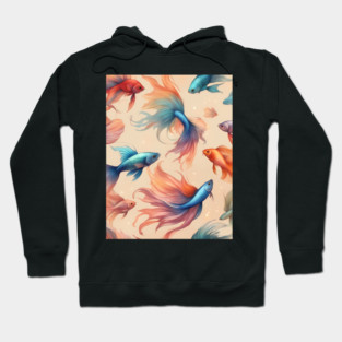 Obsidian Fishy Friends Forever Hoodie