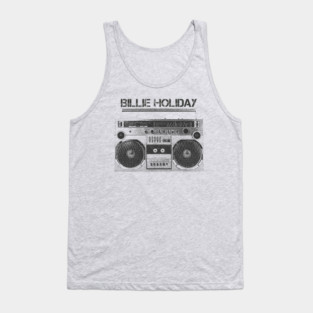 Billie Holiday / Hip Hop Tape Tank Top
