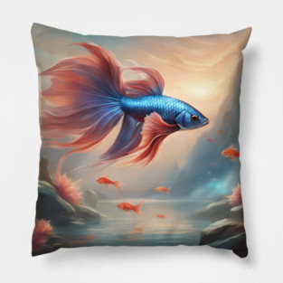 Tastic Fish Swiming Pillow