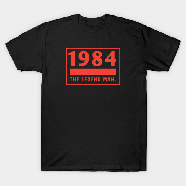 1984 birthday T-Shirt by BlackMeme94