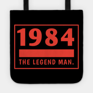 1984 birthday Tote