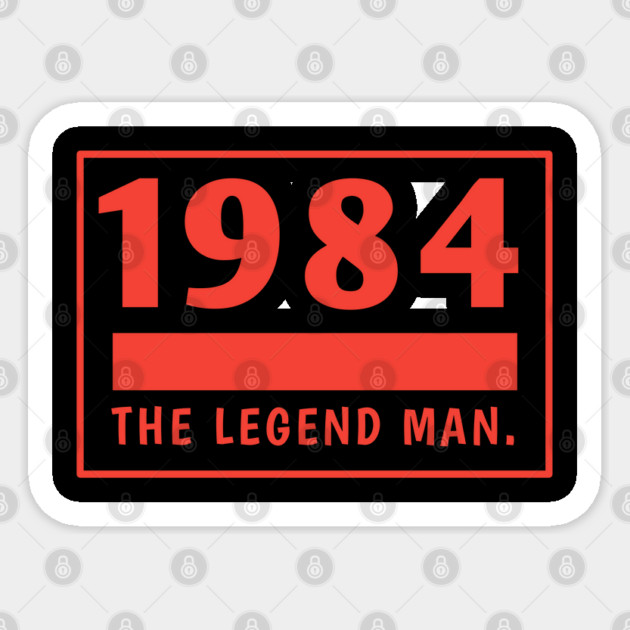 1984 birthday Sticker by BlackMeme94