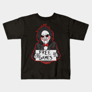 Free Games Billy Jigsaw Kids T-Shirt
