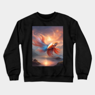 Fish @ Sunset Crewneck Sweatshirt