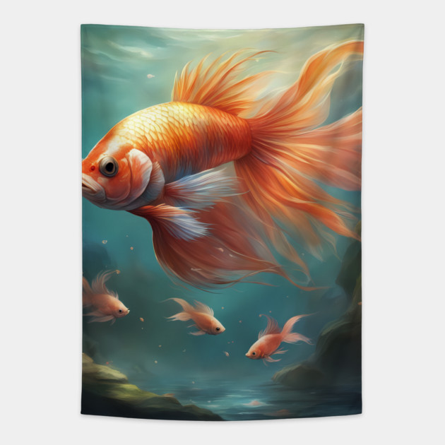 Legends of the Sea Tapestry by animegirlnft