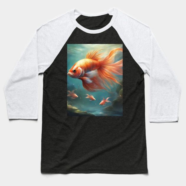 Legends of the Sea Baseball T-Shirt by animegirlnft