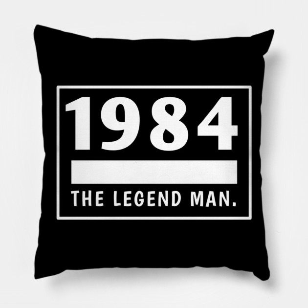1984 birthday Pillow by BlackMeme94