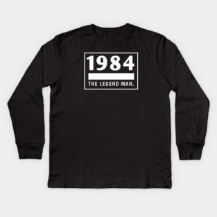 1984 birthday Kids Long Sleeve T-Shirt