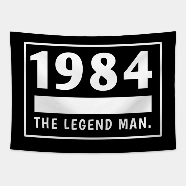 1984 birthday Tapestry by BlackMeme94