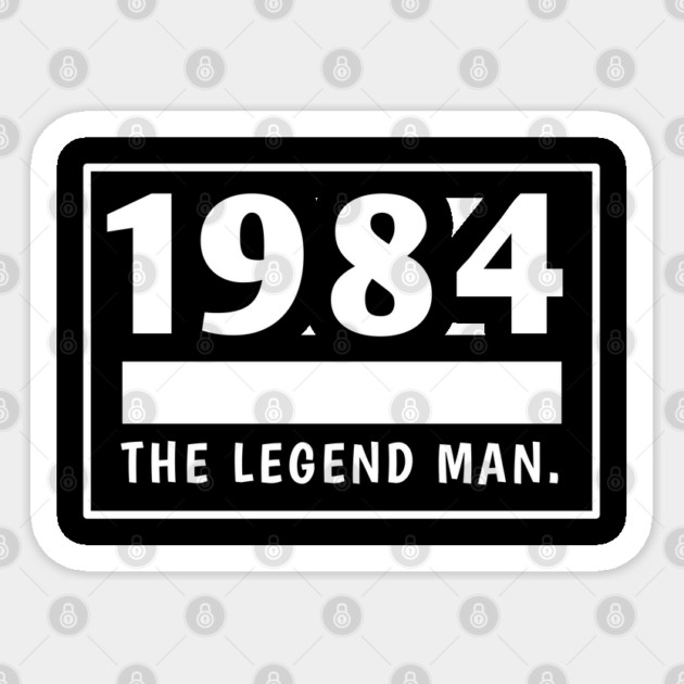 1984 birthday Sticker by BlackMeme94
