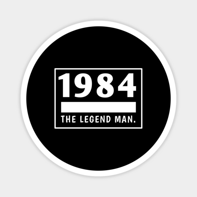 1984 birthday Magnet by BlackMeme94