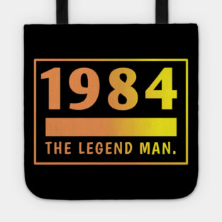 1984 birthday Tote