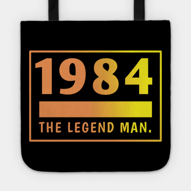 1984 birthday Tote by BlackMeme94