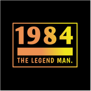 1984 birthday Posters and Art