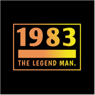1983 birthday Posters and Art