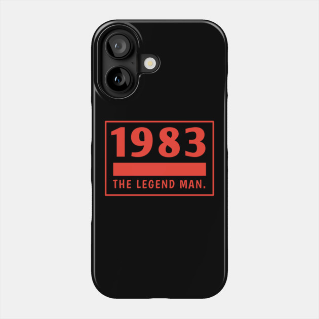 1983 birthday Phone Case by BlackMeme94