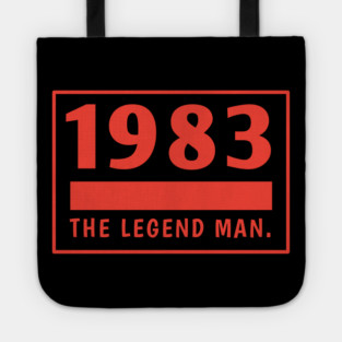 1983 birthday Tote