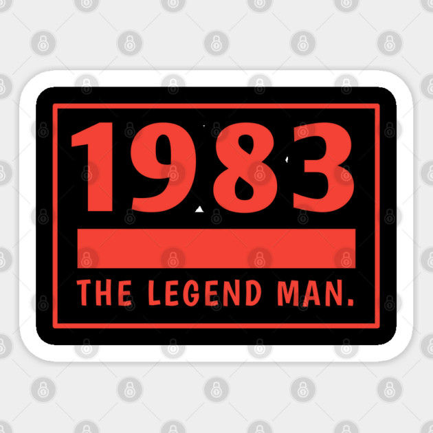 1983 birthday Sticker by BlackMeme94