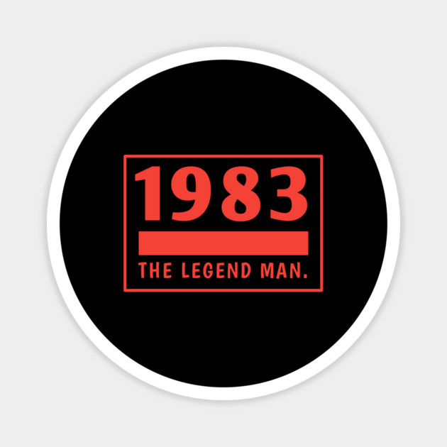 1983 birthday Magnet by BlackMeme94