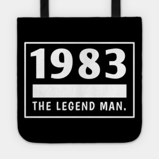 1983 birthday Tote