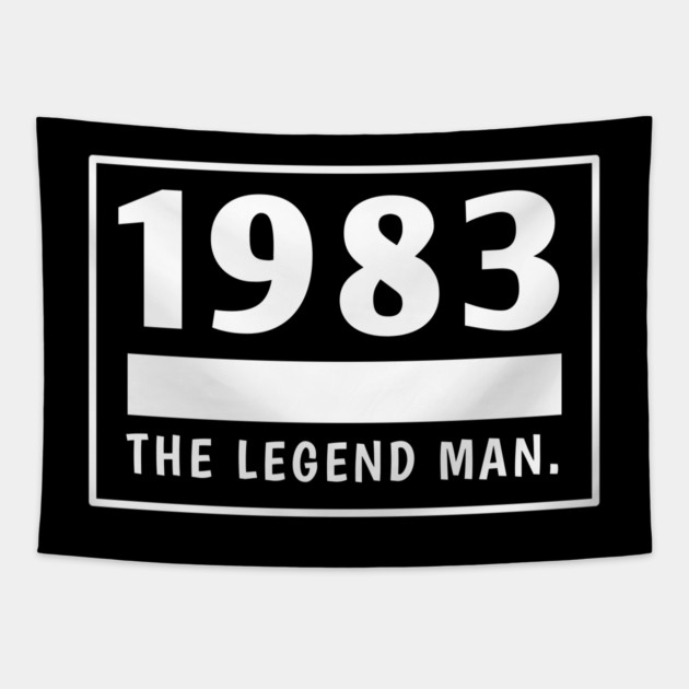 1983 birthday Tapestry by BlackMeme94