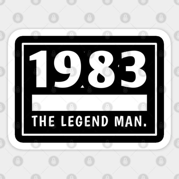 1983 birthday Sticker by BlackMeme94