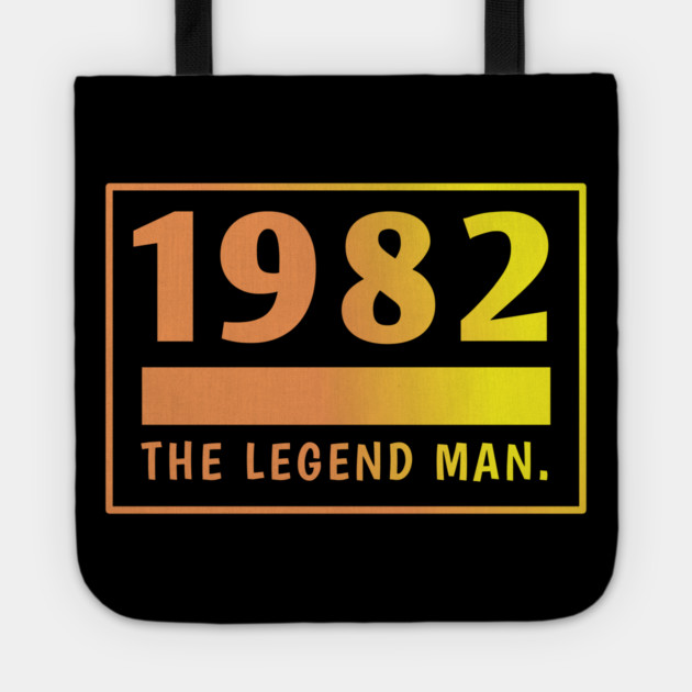 1982 birthday Tote by BlackMeme94