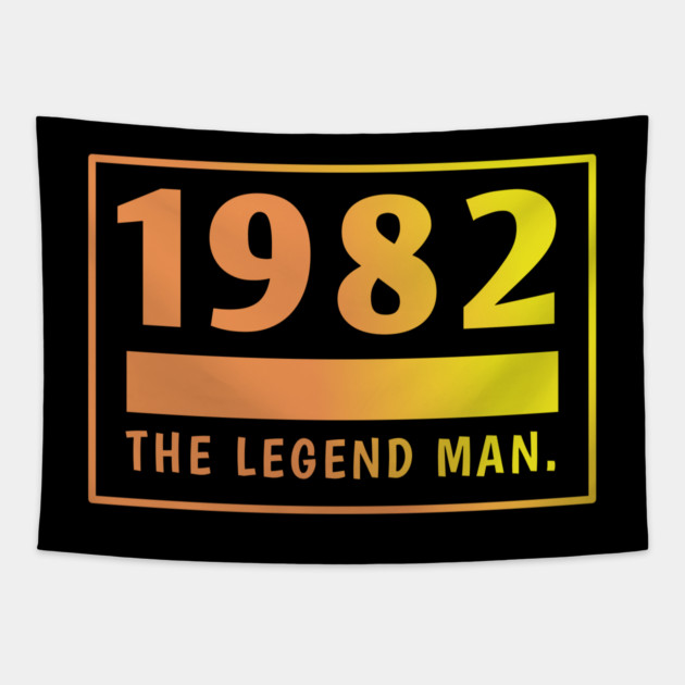 1982 birthday Tapestry by BlackMeme94