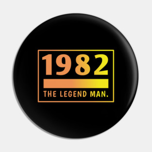 1982 birthday Pin