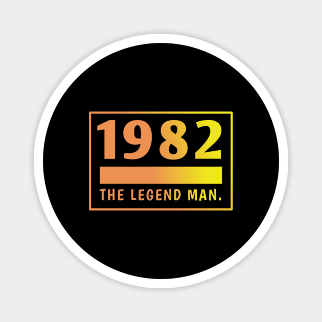 1982 birthday Magnet by BlackMeme94