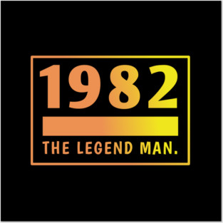 1982 birthday Posters and Art