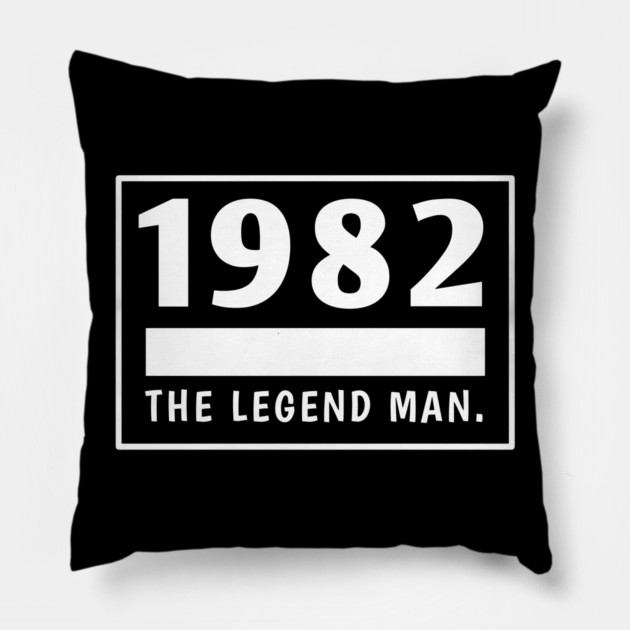 1982 birthday Pillow by BlackMeme94