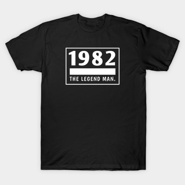 1982 birthday T-Shirt by BlackMeme94