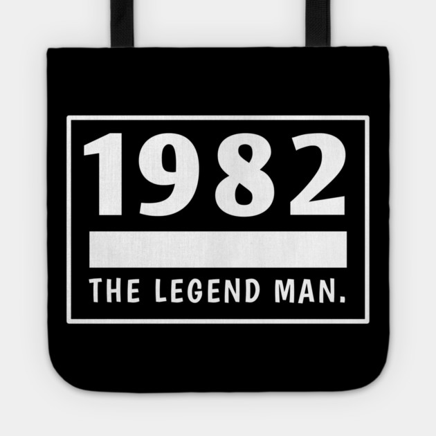 1982 birthday Tote by BlackMeme94