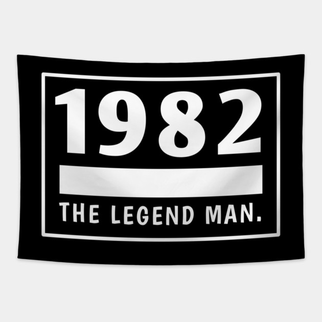 1982 birthday Tapestry by BlackMeme94