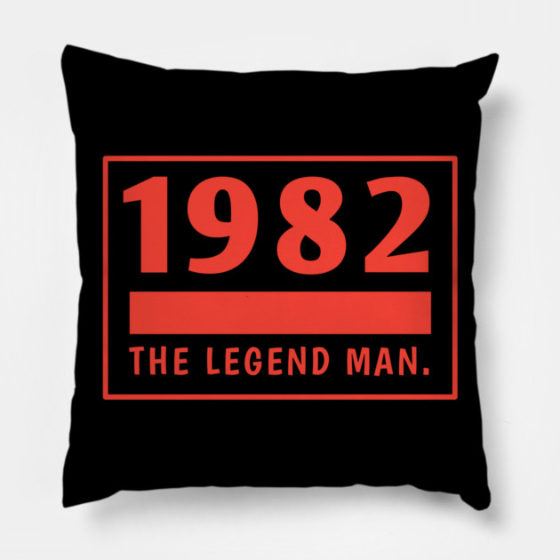 1982 birthday Pillow by BlackMeme94