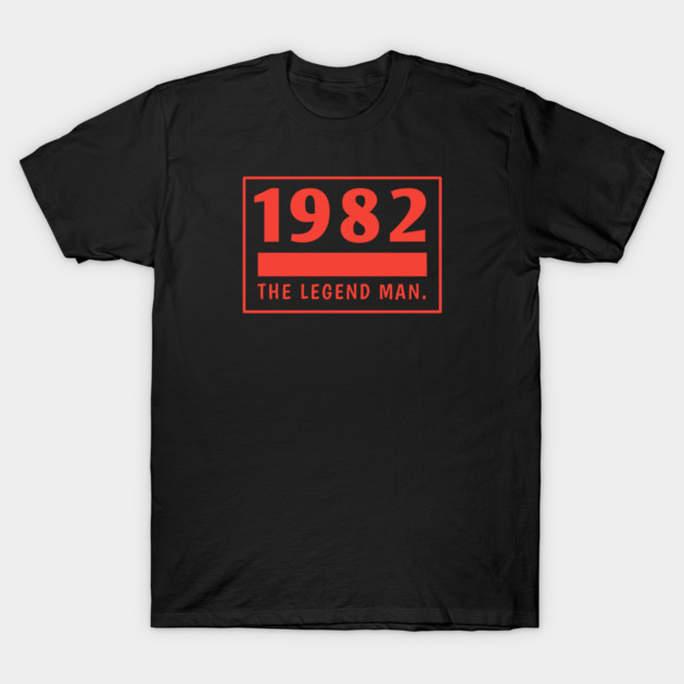 1982 birthday T-Shirt by BlackMeme94