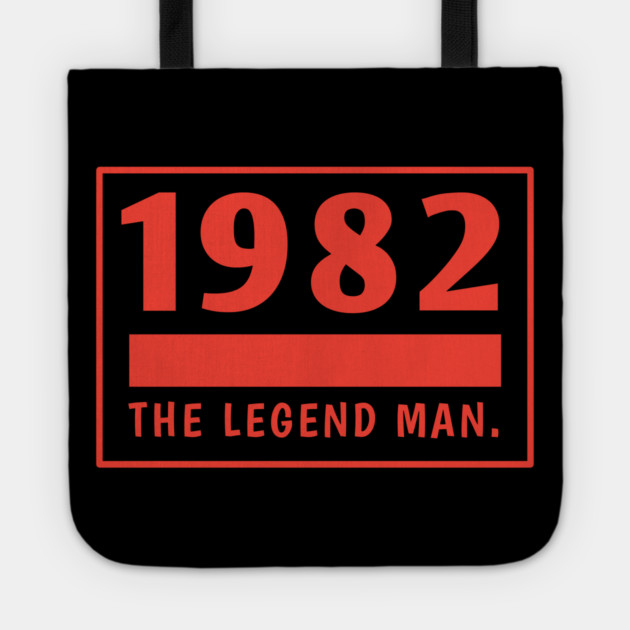 1982 birthday Tote by BlackMeme94