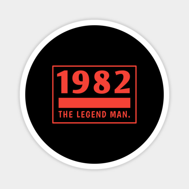 1982 birthday Magnet by BlackMeme94