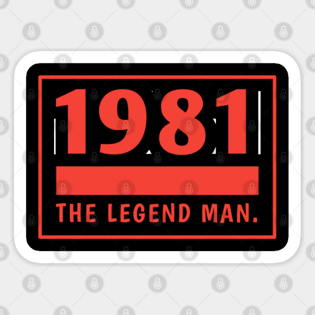 1981 birthday Sticker by BlackMeme94