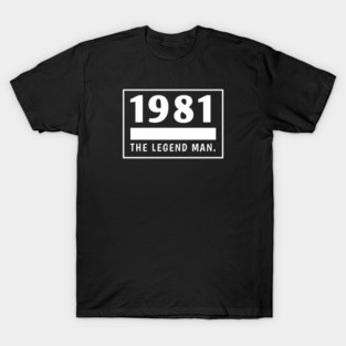 1981 birthday T-Shirt
