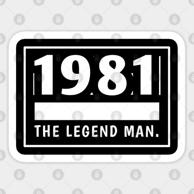 1981 birthday Sticker by BlackMeme94
