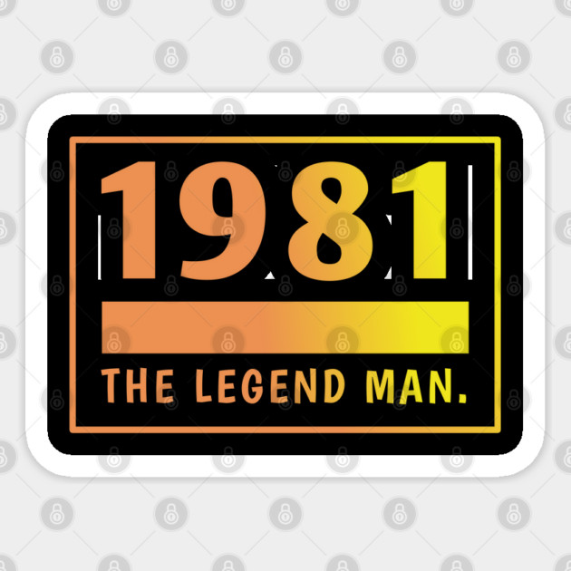 1981 birthday Sticker by BlackMeme94