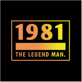 1981 birthday Posters and Art