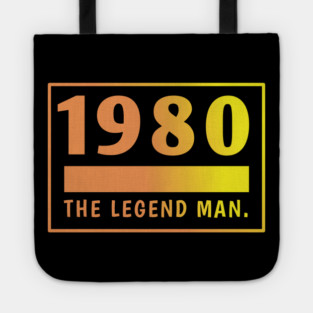 1980 birthday Tote