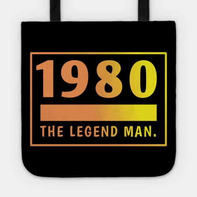 1980 birthday Tote by BlackMeme94